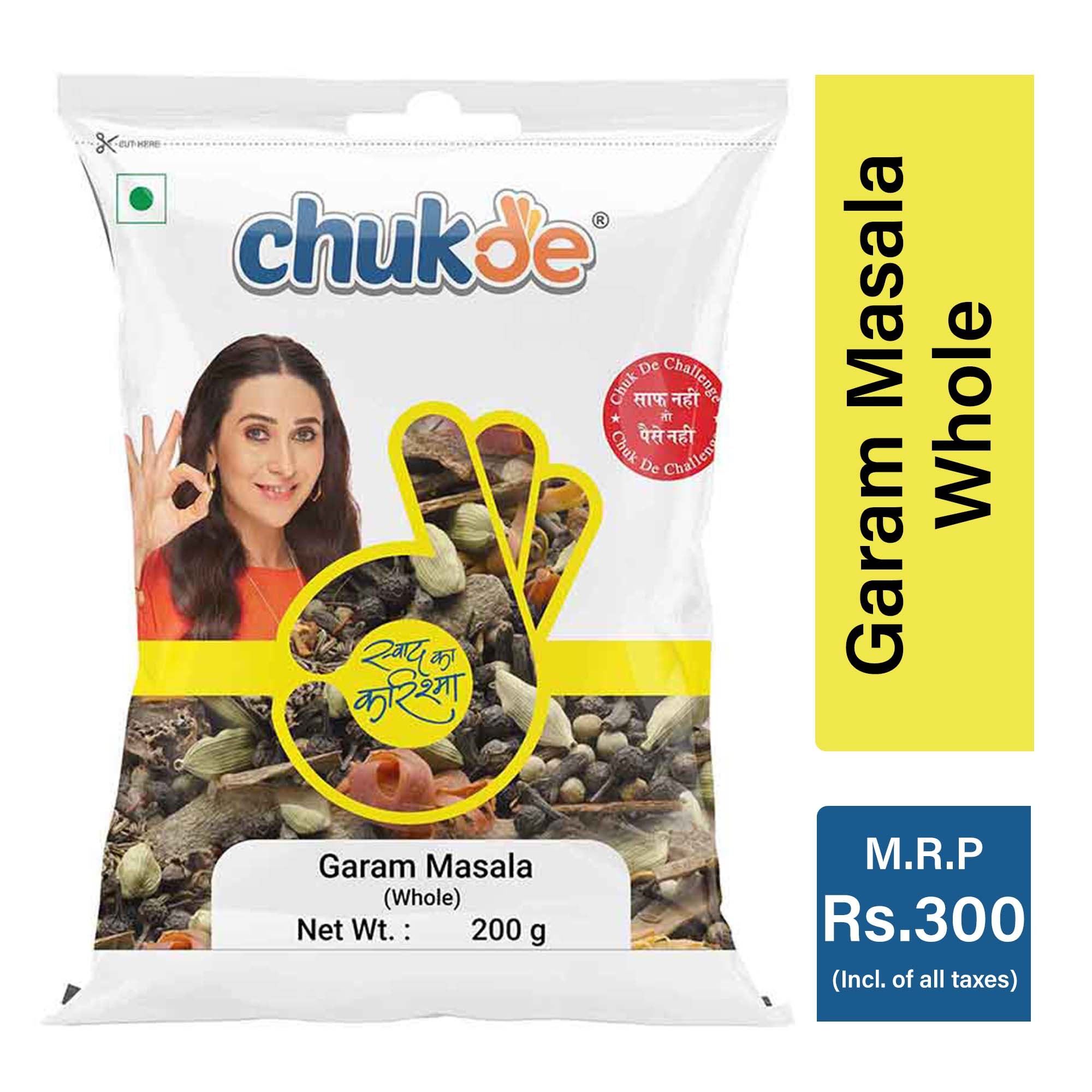 Chukde Spices Sabut Garam Masala 200g